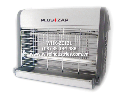 Den diet con trung PlusZap 16W Aluminium voi khay bat duoc lay ra de dang.